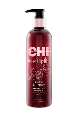 Защитный шампунь с маслом шиповника CHI Rose Hip Color Nurture Protecting Shampoo